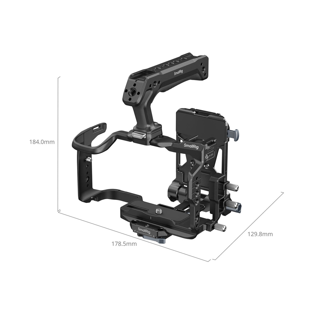 SmallRig HawkLock Quick Release Camera Cage Battery Plate Kit for Canon EOS R6 V-6381