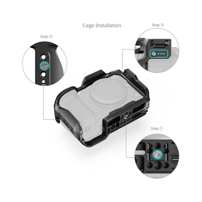 SmallRig HawkLock Quick Release Camera Cage for Canon EOS R6 V-6372