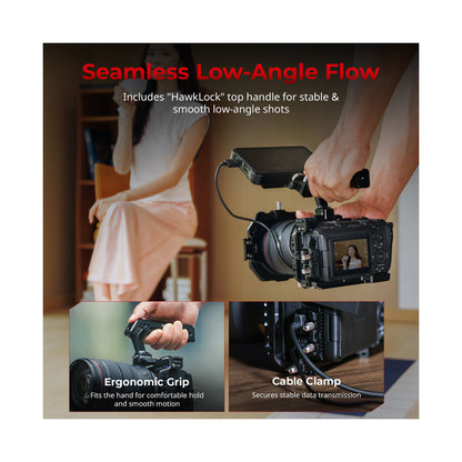 SmallRig HawkLock Quick Release Camera Cage for Canon EOS R6 V-6372