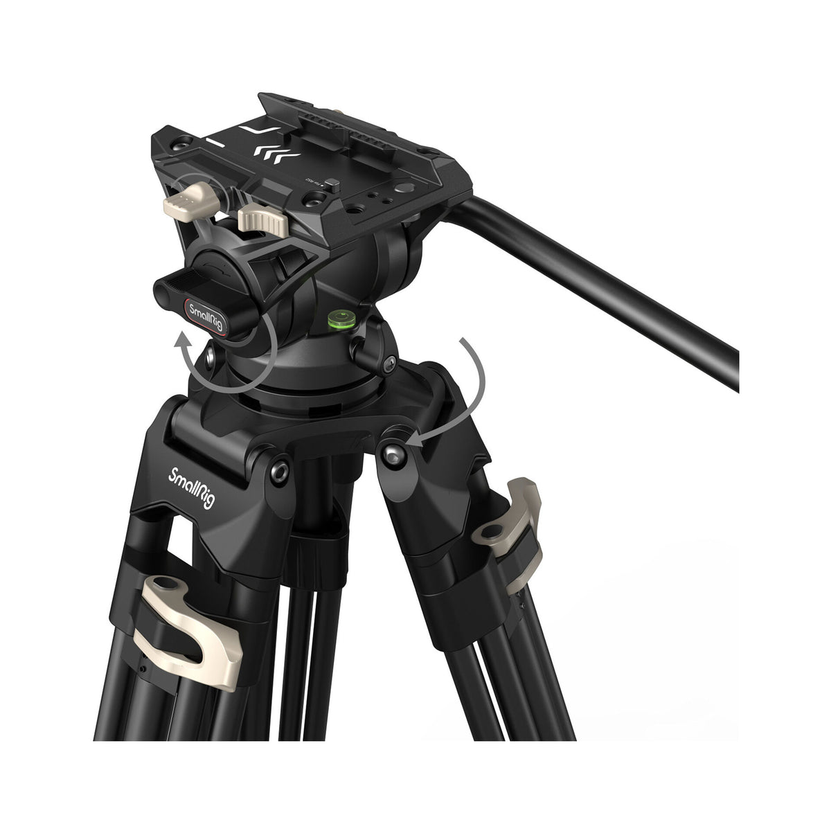 SmallRig Heavy-Duty Fluid Head Tripod AD-01 3751B