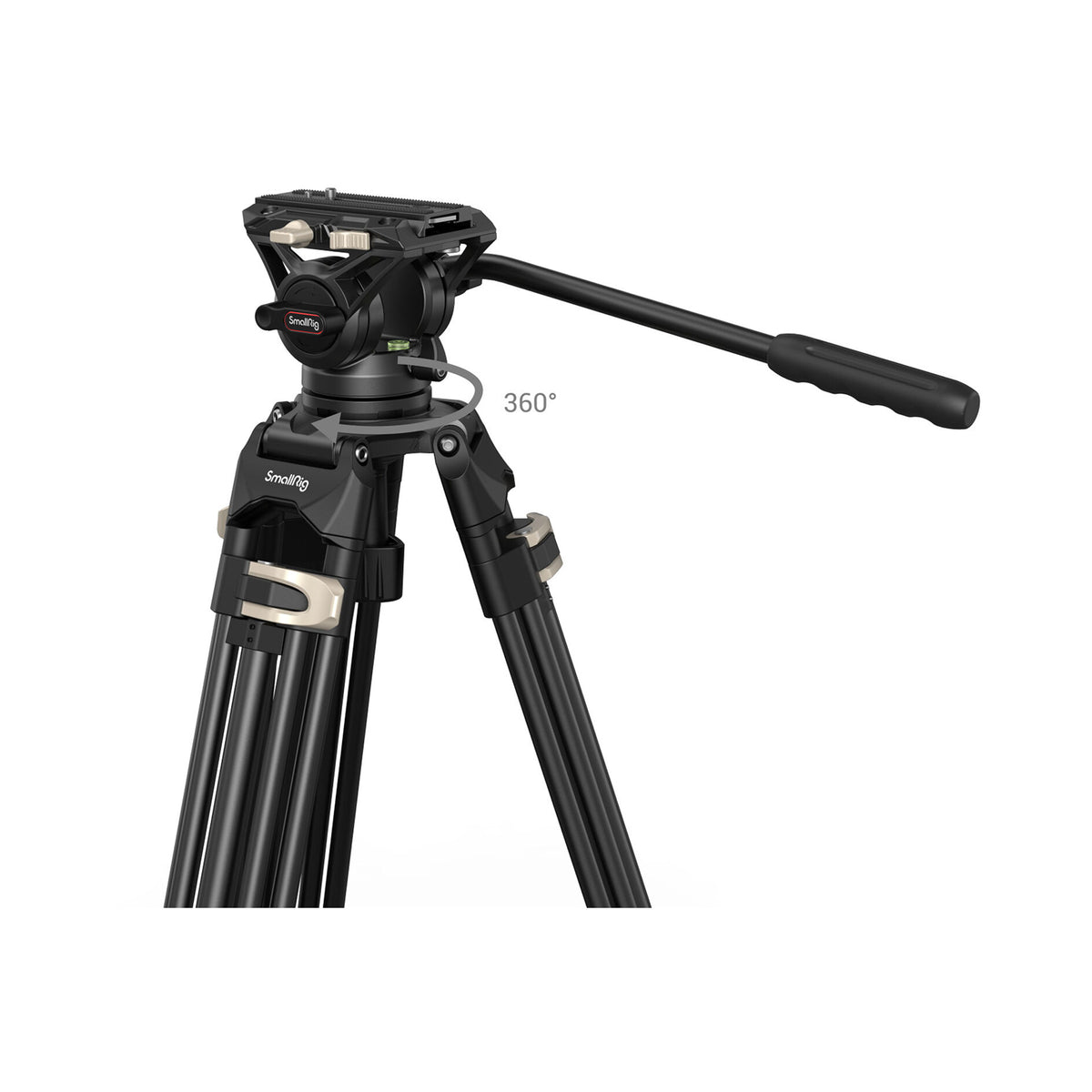 SmallRig Heavy-Duty Fluid Head Tripod AD-01 3751B