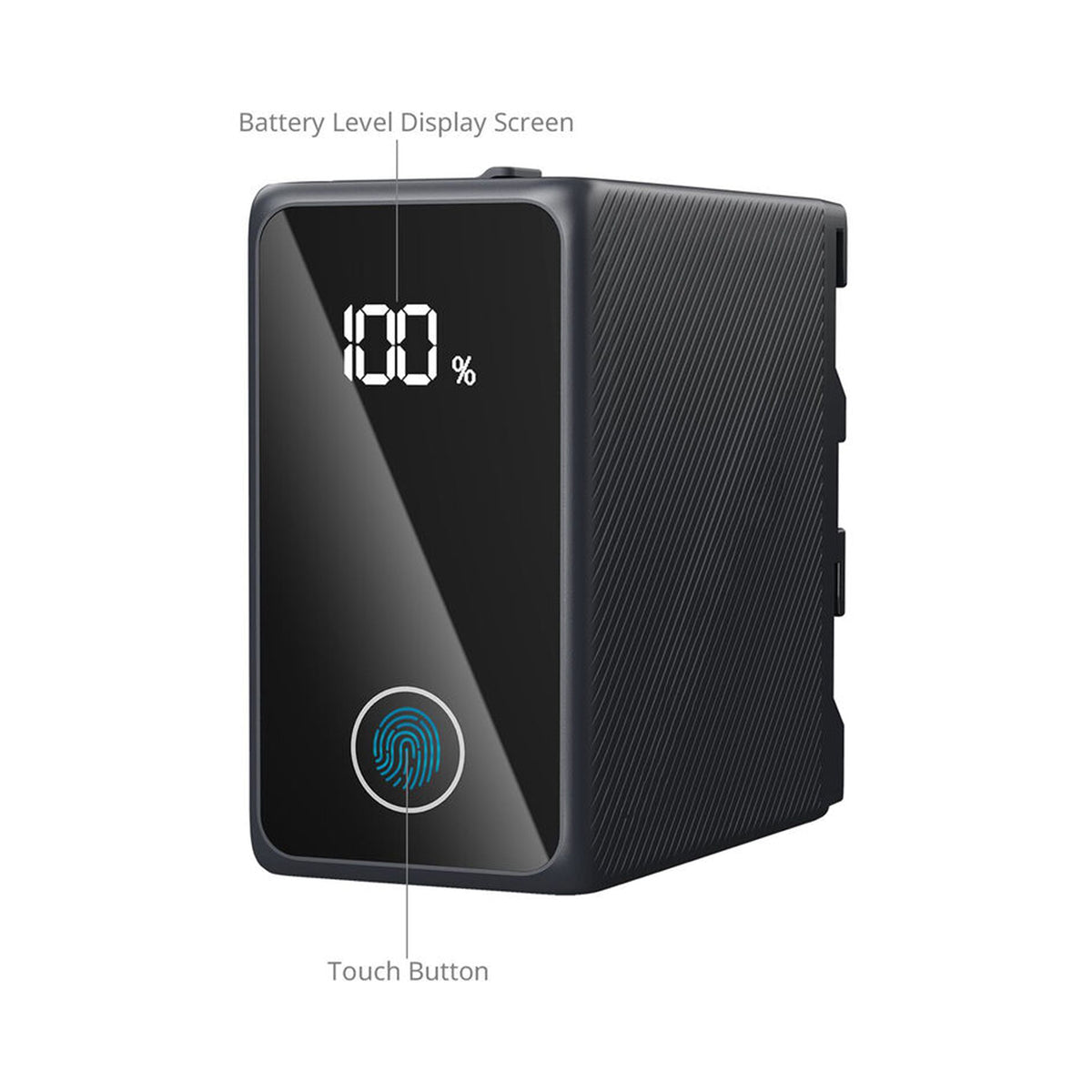 SmallRig L-Series/NP-F970 USB-C Rechargeable Camera Battery (Black) – 4469
