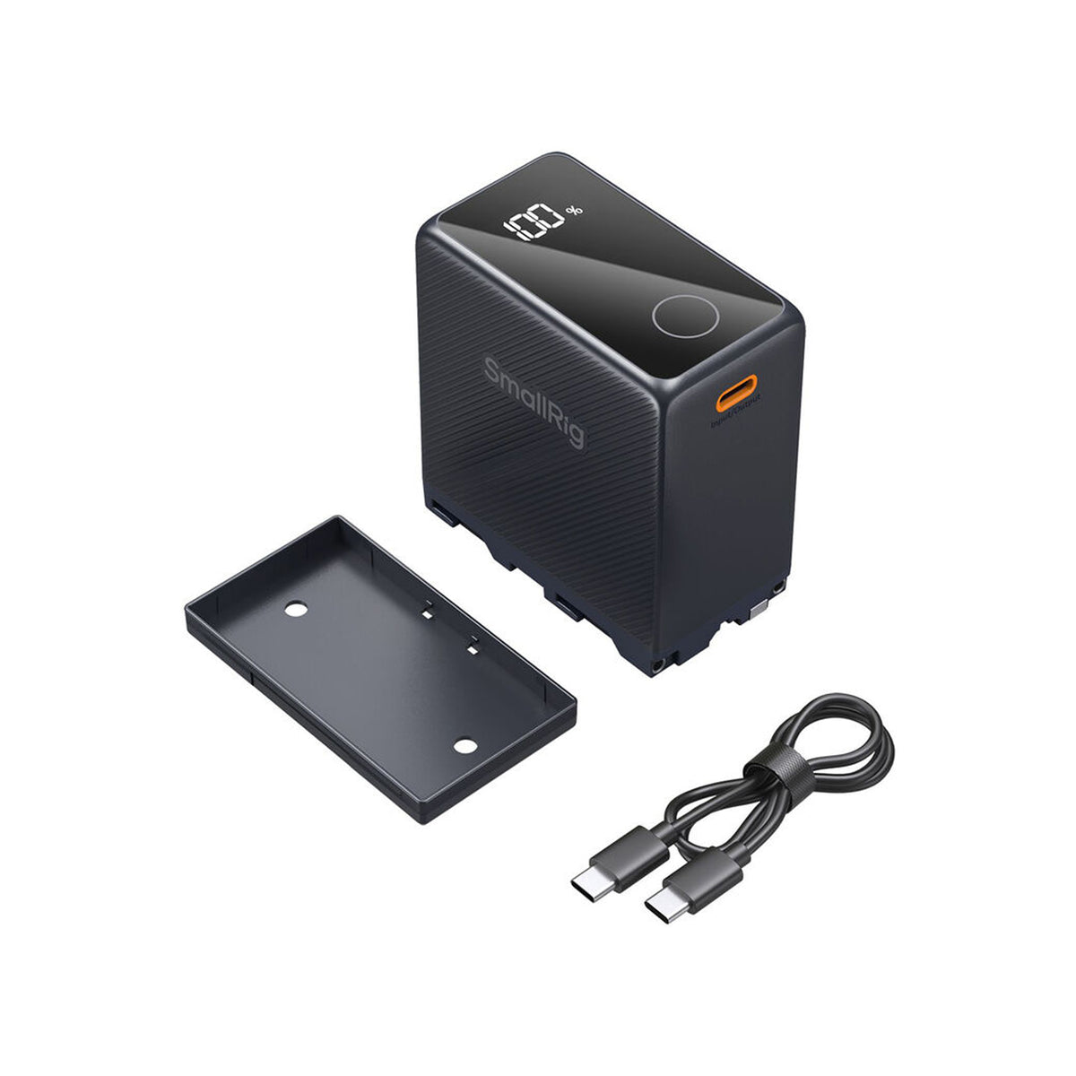 SmallRig L-Series/NP-F970 USB-C Rechargeable Camera Battery (Black) – 4469