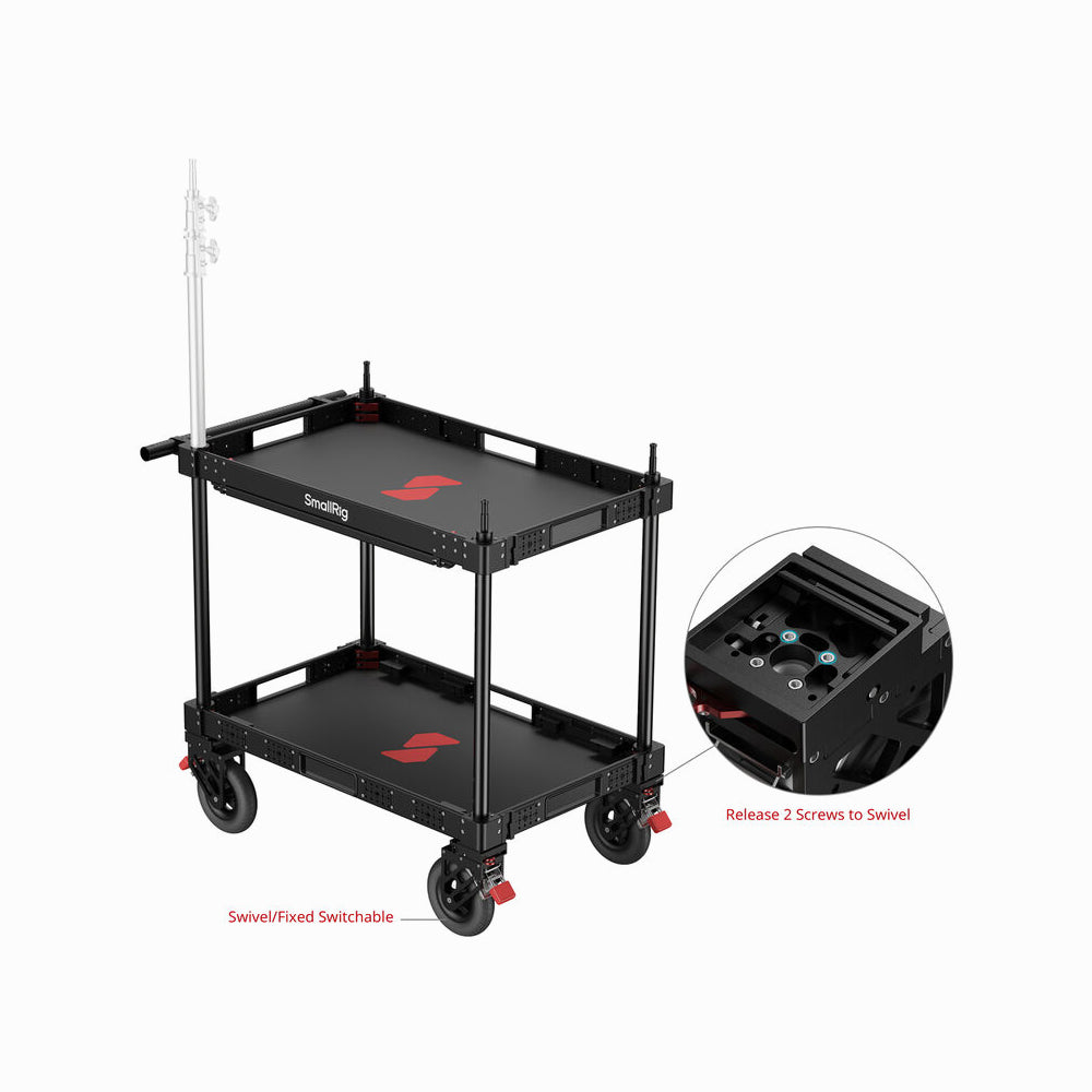 SmallRig MD4573 36" Lightweight Video Production Camera Cart