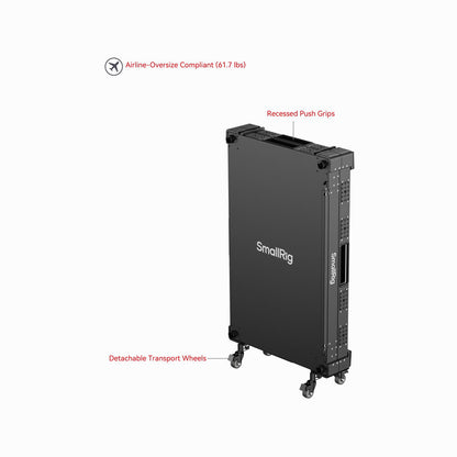 SmallRig MD4573 36" Lightweight Video Production Camera Cart
