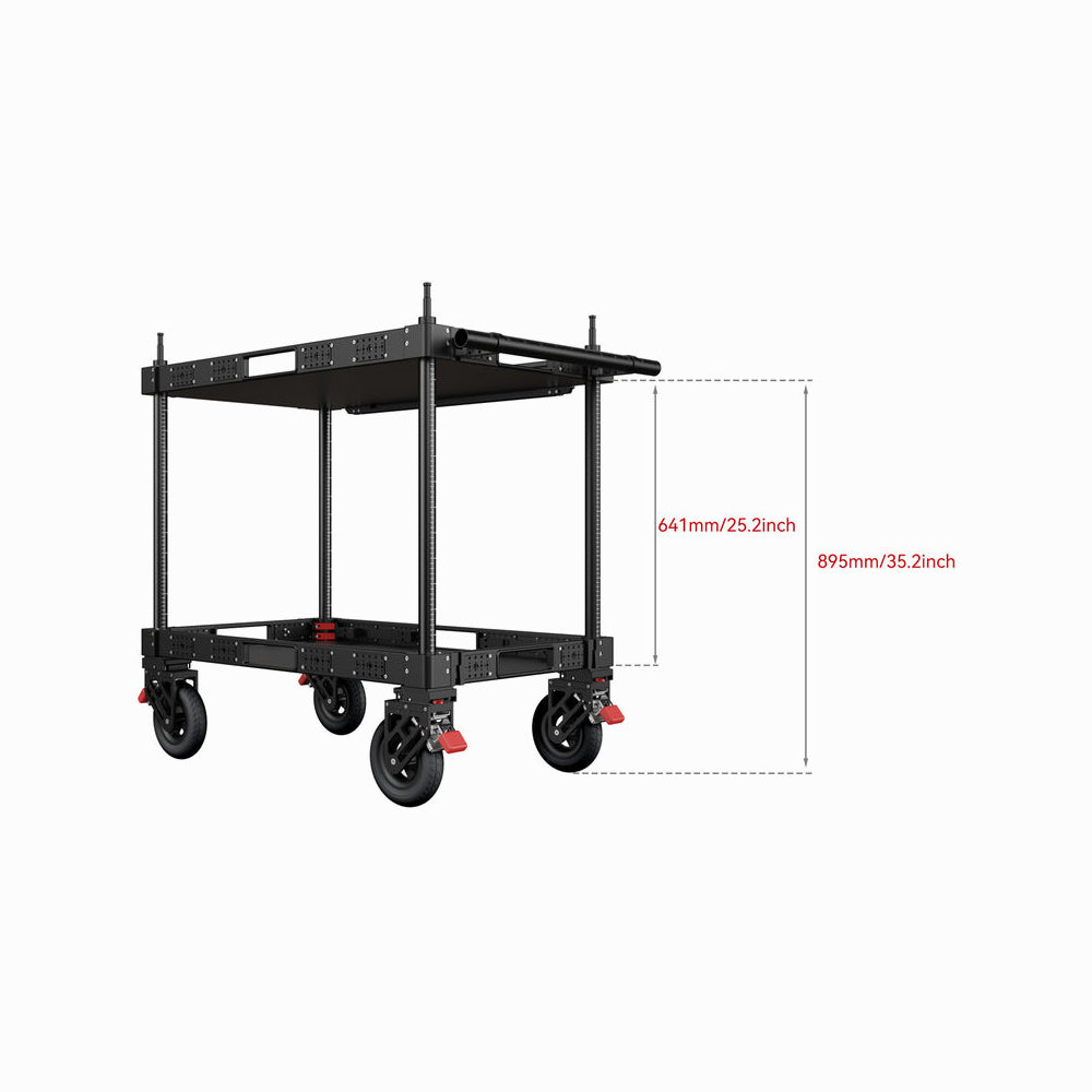SmallRig MD4573 36" Lightweight Video Production Camera Cart