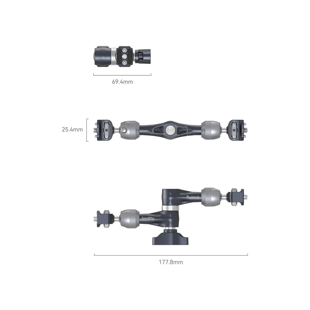 SmallRig Magic Arm with Rosette Gear (7") 4194