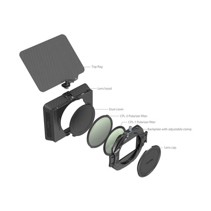 SmallRig Matte Box with Adjustable Clamp and VND Kit-4411