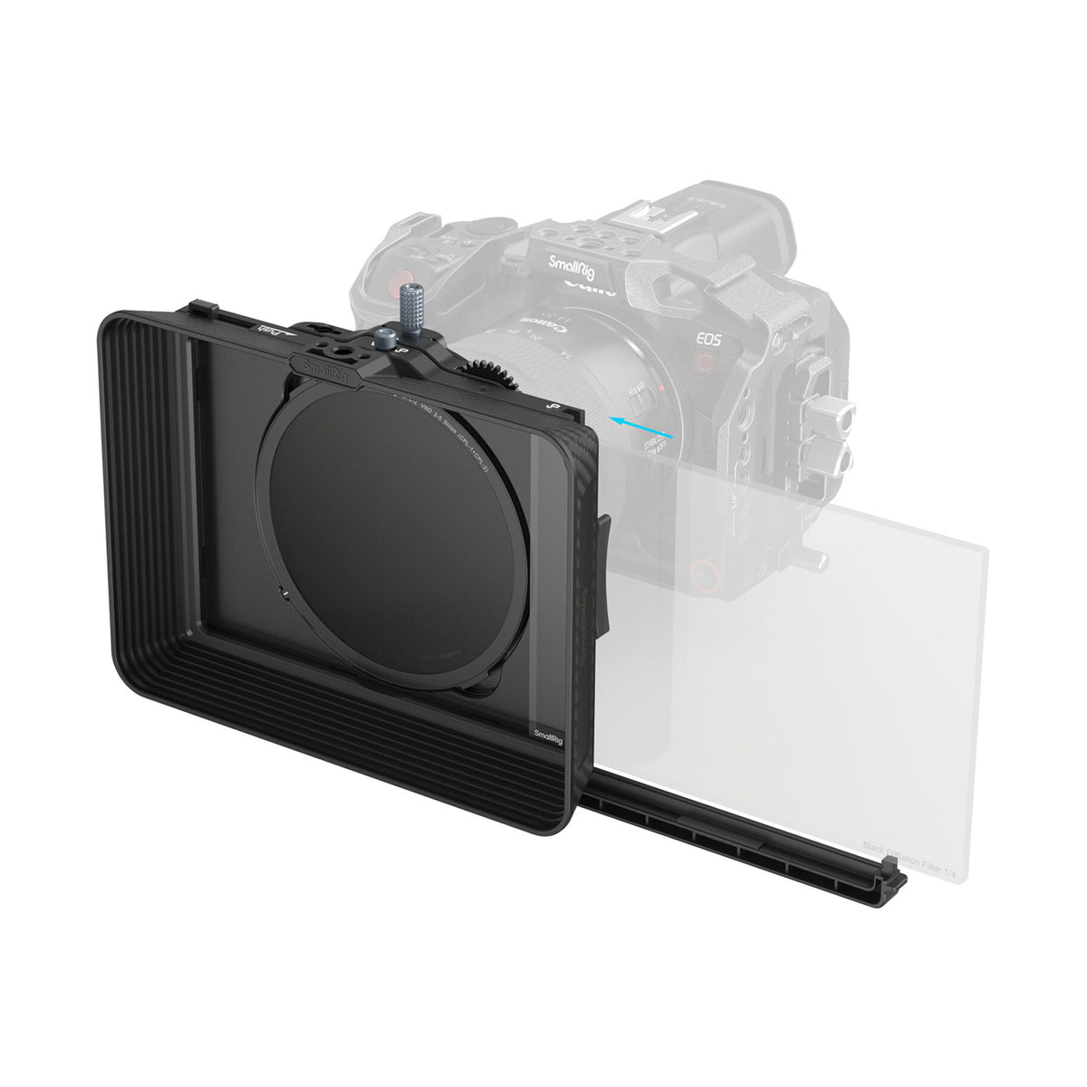 SmallRig Matte Box with Adjustable Clamp and VND Kit-4411