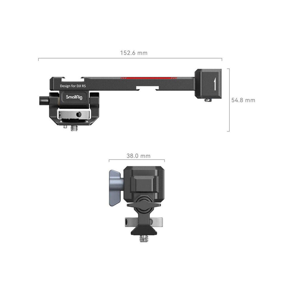SmallRig Monitor Mount with NATO Clamp for Select DJI RS Series Gimbals-3026B