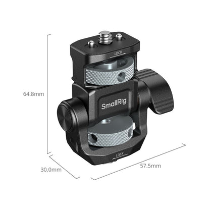 SmallRig Monitor Support for Horizontal & Vertical Shooting with ARRI 3/8"-16 Locating Screw – 6314