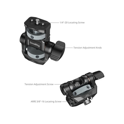 SmallRig Monitor Support for Horizontal & Vertical Shooting with ARRI 3/8"-16 Locating Screw – 6314