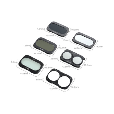 SmallRig ND, CPL & Diffusion 5-Filter Kit for DJI Osmo Pocket 4P-6658