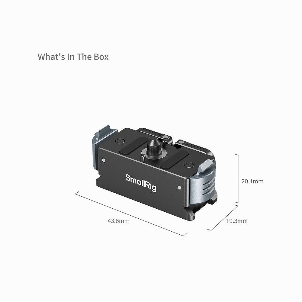 SmallRig Quick Release Adapter Mount for GoPro Hero Black 13 5437