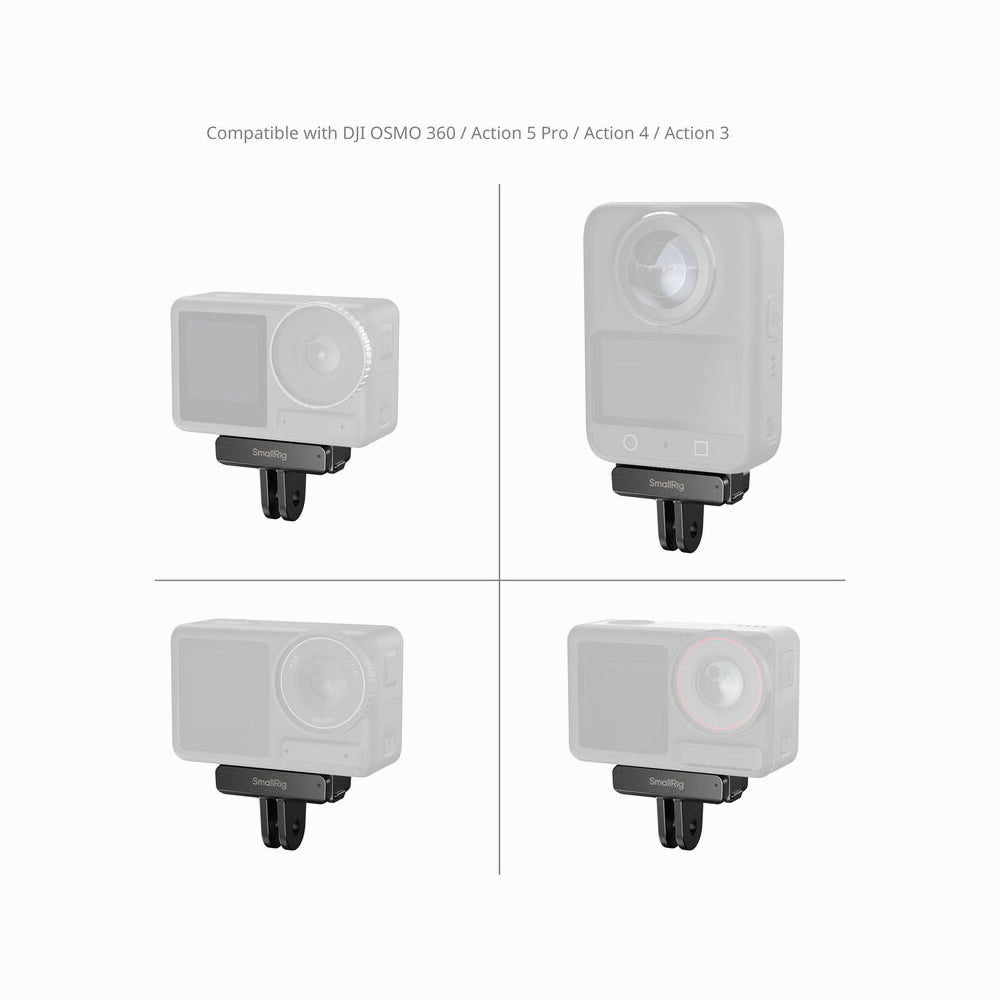 SmallRig Quick Release Mount Adapter for DJI Osmo 360 / Action 5 Pro / 4 / 3 5813