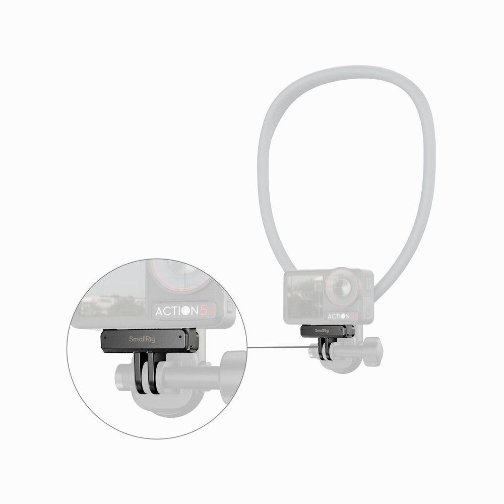 SmallRig Quick Release Mount Adapter for DJI Osmo 360 / Action 5 Pro / 4 / 3 5813