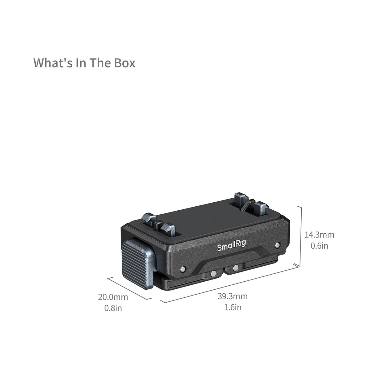 SmallRig Quick Release Mount Adapter for Insta360 Ace Pro 2/Ace Pro/Ace-5814B