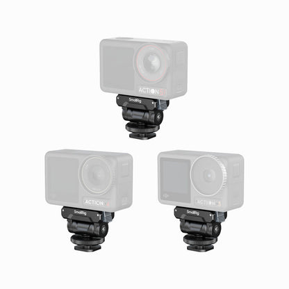 SmallRig Quick Release Support for DJI Osmo360 / Action 5 Pro / 4 / 3 with Cold Shoe Adapter 5436