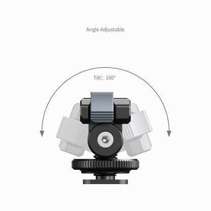 SmallRig Quick Release Support for DJI Osmo360 / Action 5 Pro / 4 / 3 with Cold Shoe Adapter 5436