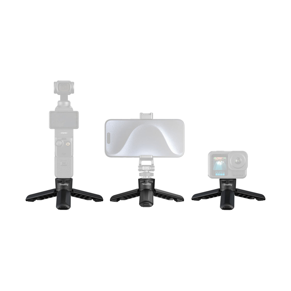SmallRig Quick Release Tripod for DJI Osmo Pocket 4/3/Xtra Muse (Black)-6049