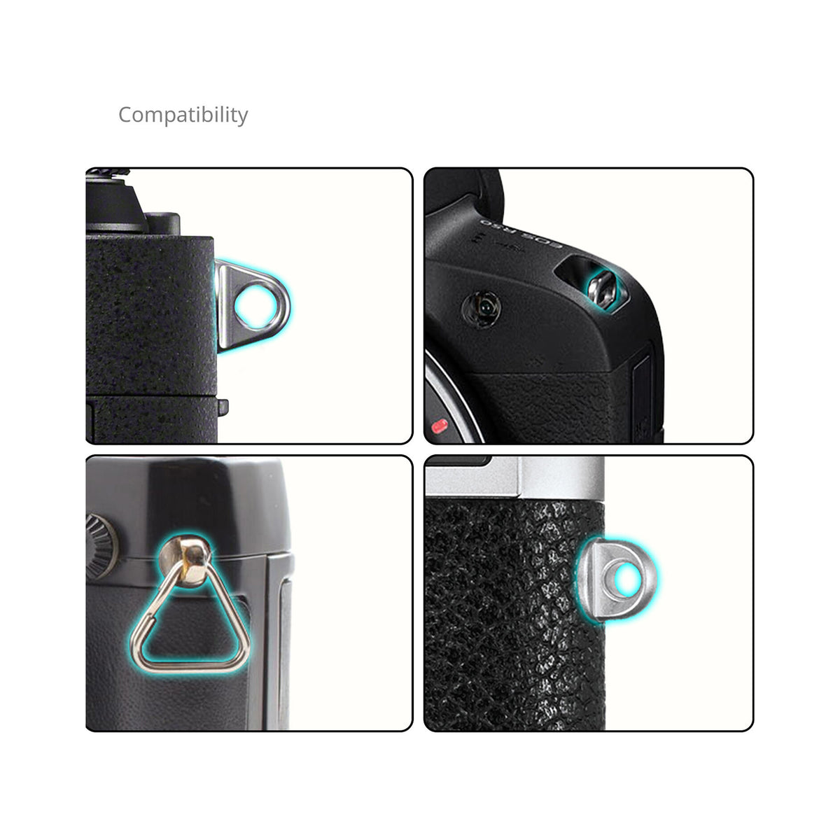 SmallRig Quick Release Wrist Strap for Ricoh GR Series (Grey) 5682