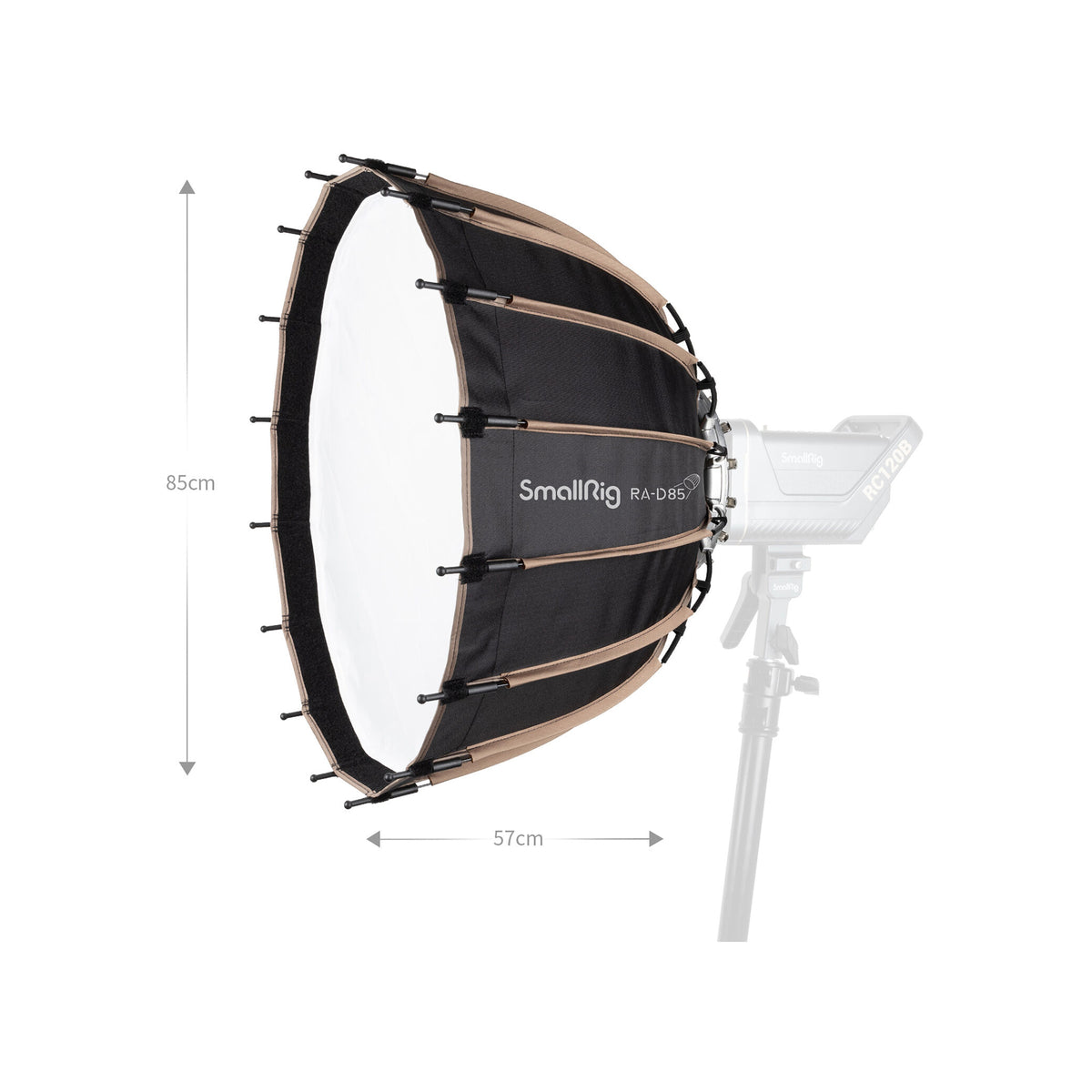 SmallRig RA-D85 Parabolic Softbox (33.1 x 22.4")-3586