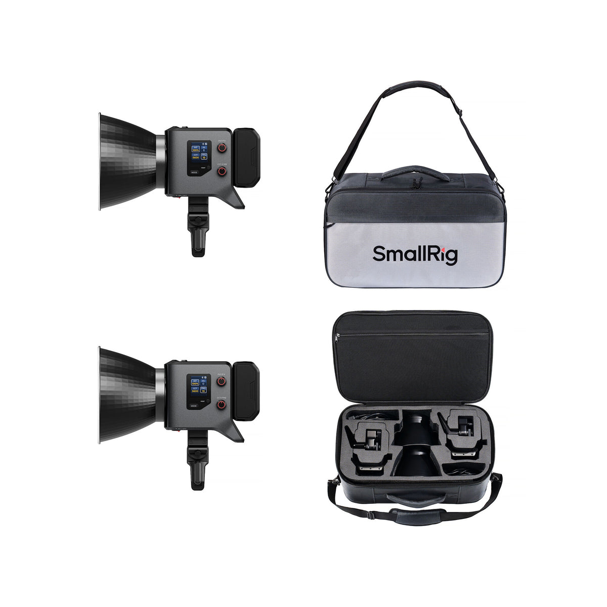 SmallRig RC 220B Pro Bi-Color LED Monolight (2-Light Kit)-5191