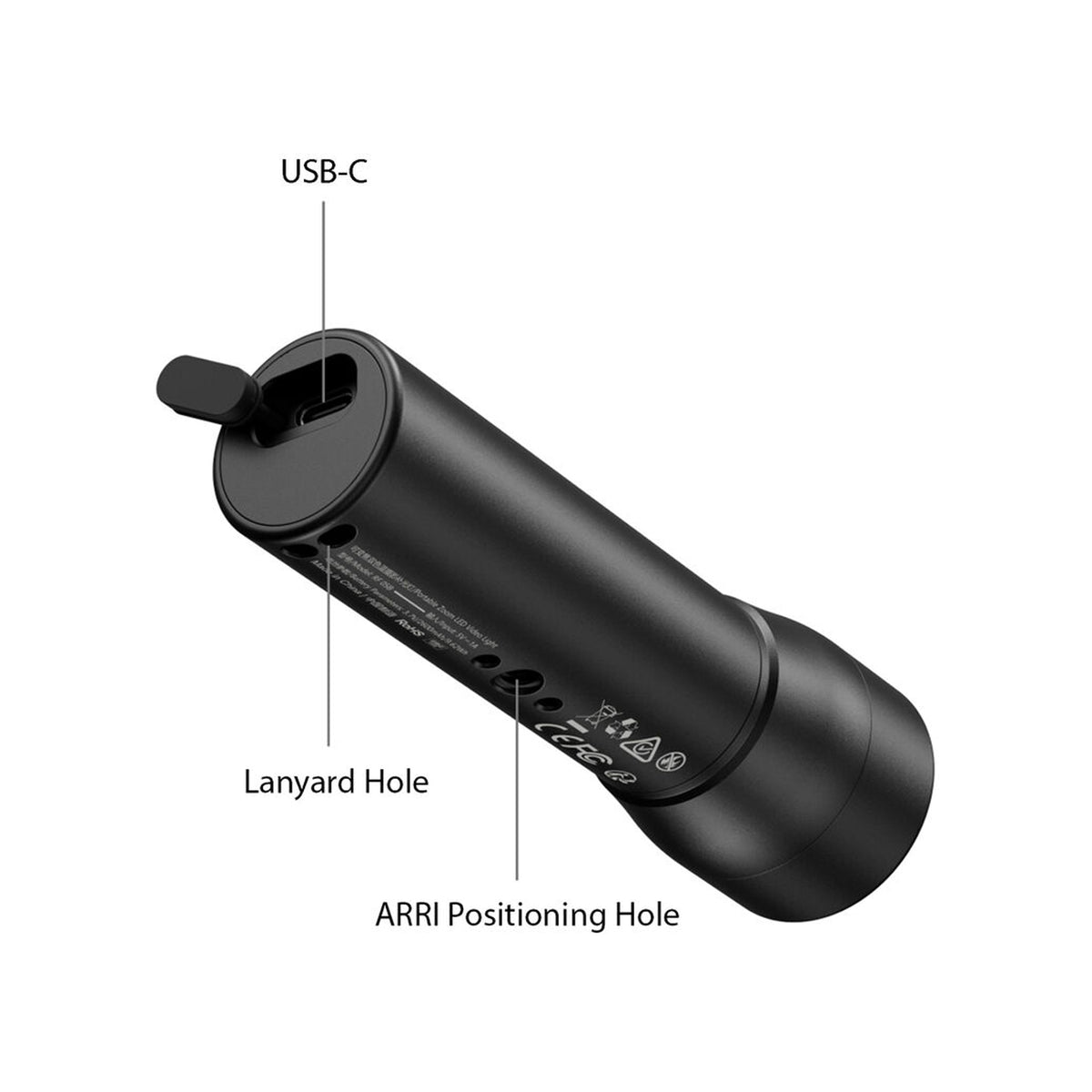 SmallRig RF 05B Portable Zoom LED Video Light-5785