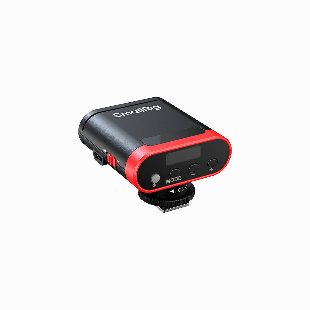SmallRig RS20 Mini Speedlite Flash (Black and Red)-5374