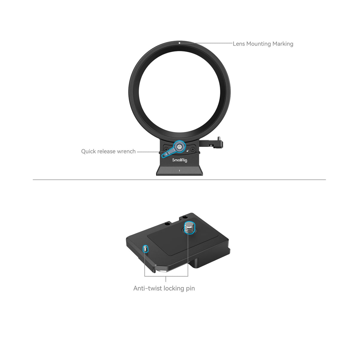 SmallRig Rotatable Horizontal-to-Vertical Mount Plate Kit for Canon EOS R Series (4300)