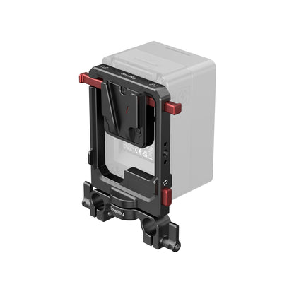 SmallRig Rotatable V-Mount Battery Plate with Dual V-Locks and 15mm Dual Rod Clamp -6273