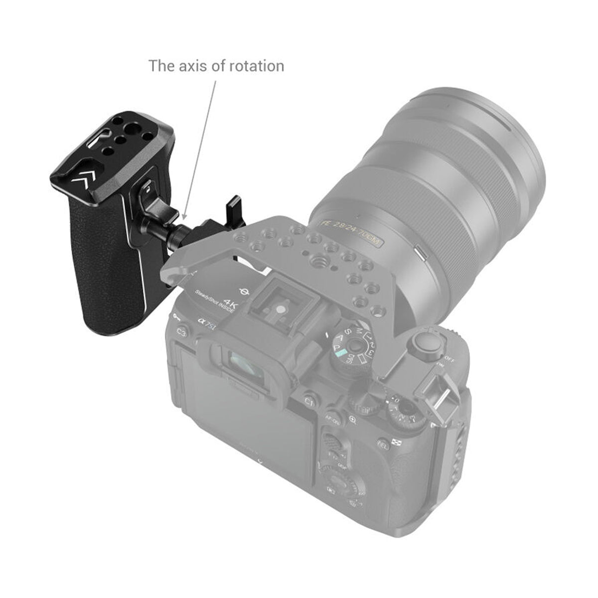 SmallRig Rotating NATO Left-Side Handle-3260