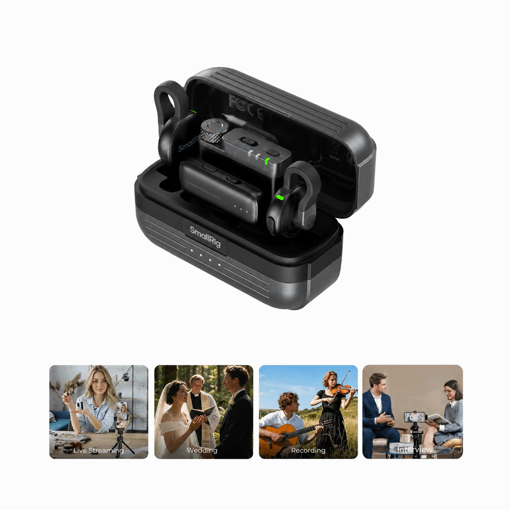 SmallRig S70-A Wireless Microphone (All-in-One) (Black) 5714