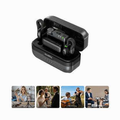 SmallRig S70-A Wireless Microphone (All-in-One) (Black) 5714