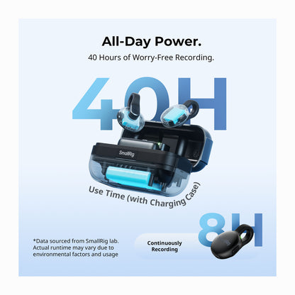 SmallRig S70-A Wireless Microphone (All-in-One) (Black) 5714