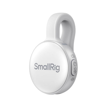 SmallRig S 70 Wireless Microphone with Multi-Device Compatibility (White) — 5716