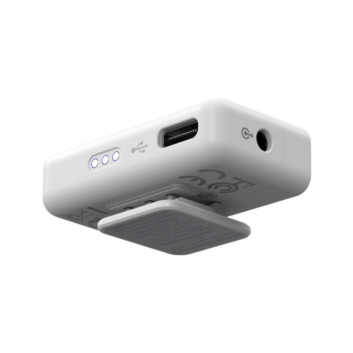 SmallRig S 70 Wireless Microphone with Multi-Device Compatibility (White) — 5716