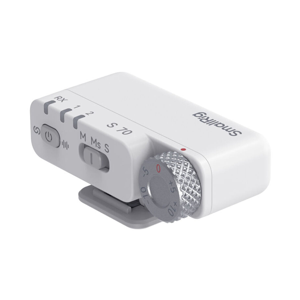 SmallRig S 70 Wireless Microphone with Multi-Device Compatibility (White) — 5716