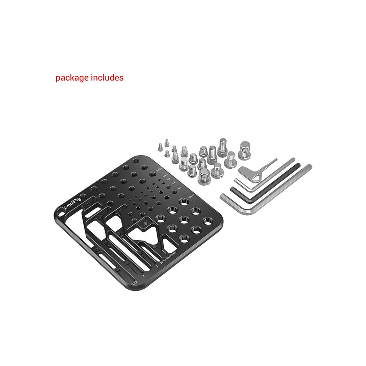 SmallRig Mount Plate for Screw and Hex Key Storage MD3184