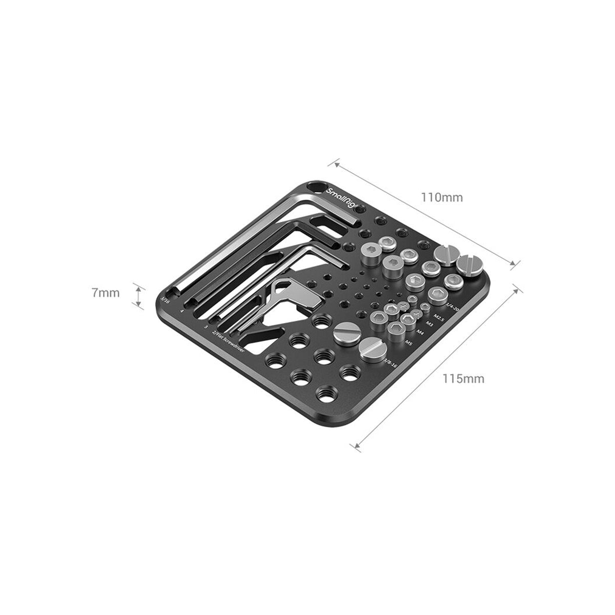 SmallRig Mount Plate for Screw and Hex Key Storage MD3184