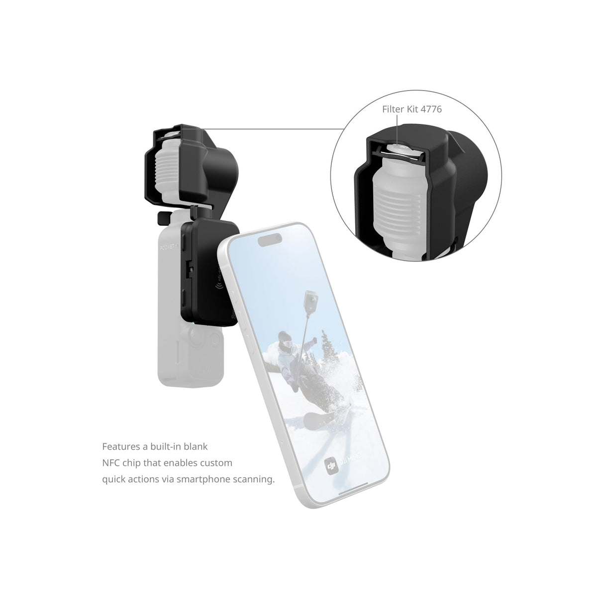 SmallRig Shading Hood Kit for DJI Osmo Pocket 3 – MD5637