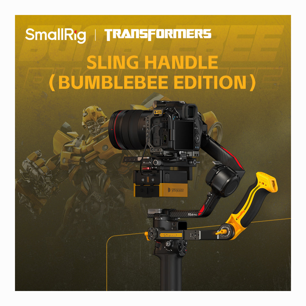 SmallRig Sling Handle for DJI RS 2 / RSC 2 / RS 3 / RS 3 Pro / RS 3 Mini / RS 4 / RS 4 Pro / RS 4 Mini (BumbleBee Edition) 5524