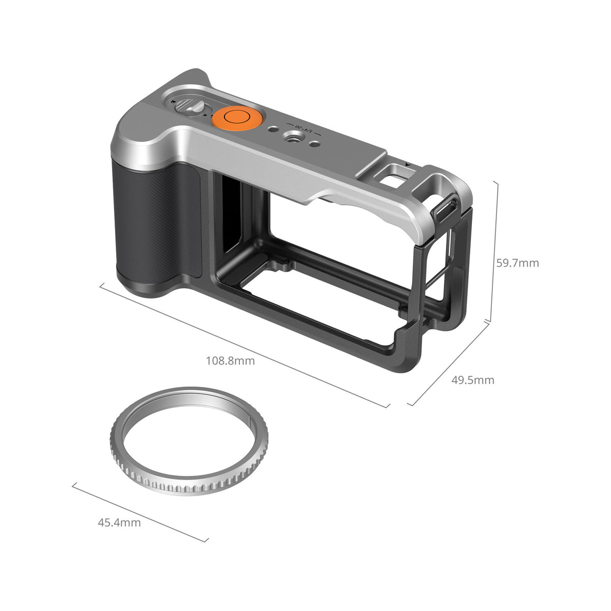 SmallRig Street Photography Cage Kit for DJI Osmo Action 6-5891
