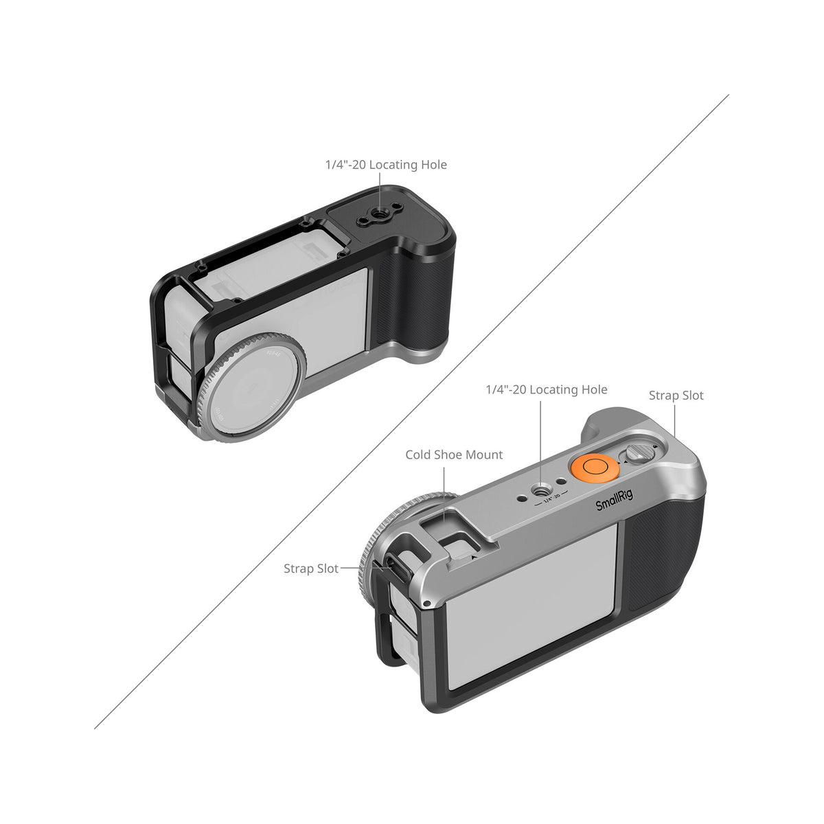 SmallRig Street Photography Cage Kit for DJI Osmo Action 6-5891