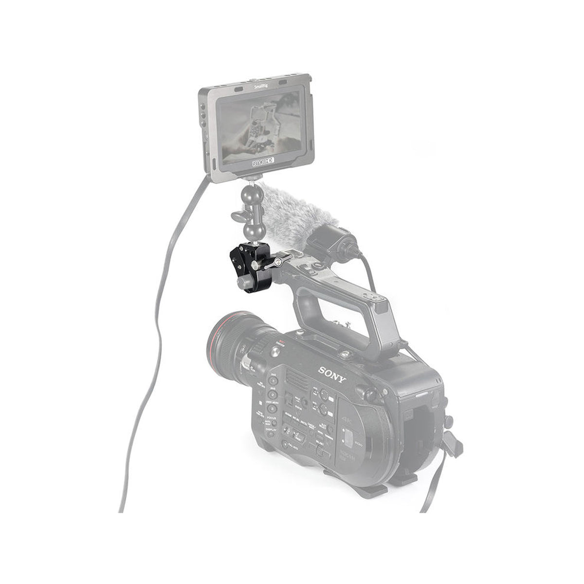 SmallRig Super Clamp for 10-55mm Rods-2220