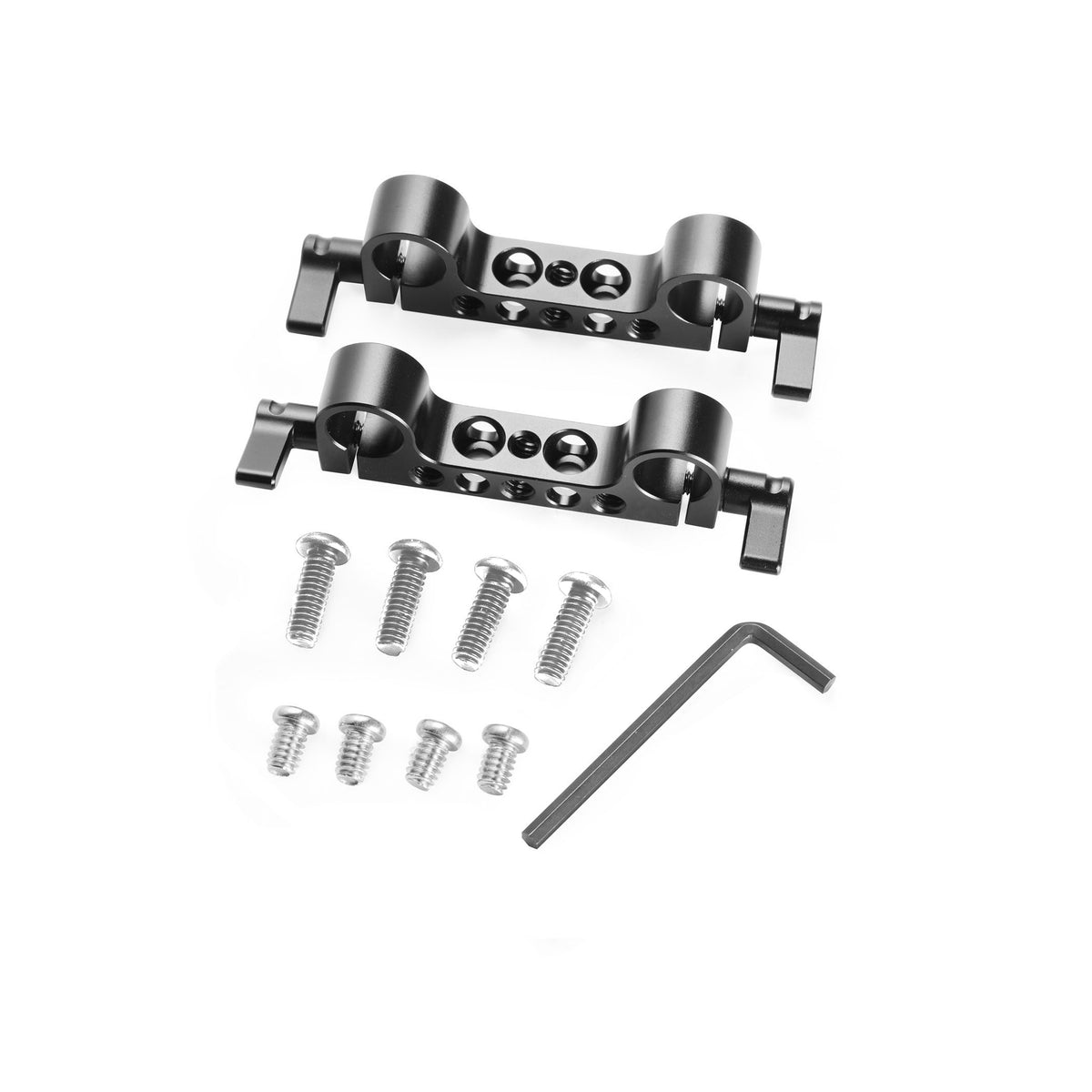 SmallRig Super Lightweight 15mm Rod Clamp (2pcs) 2061