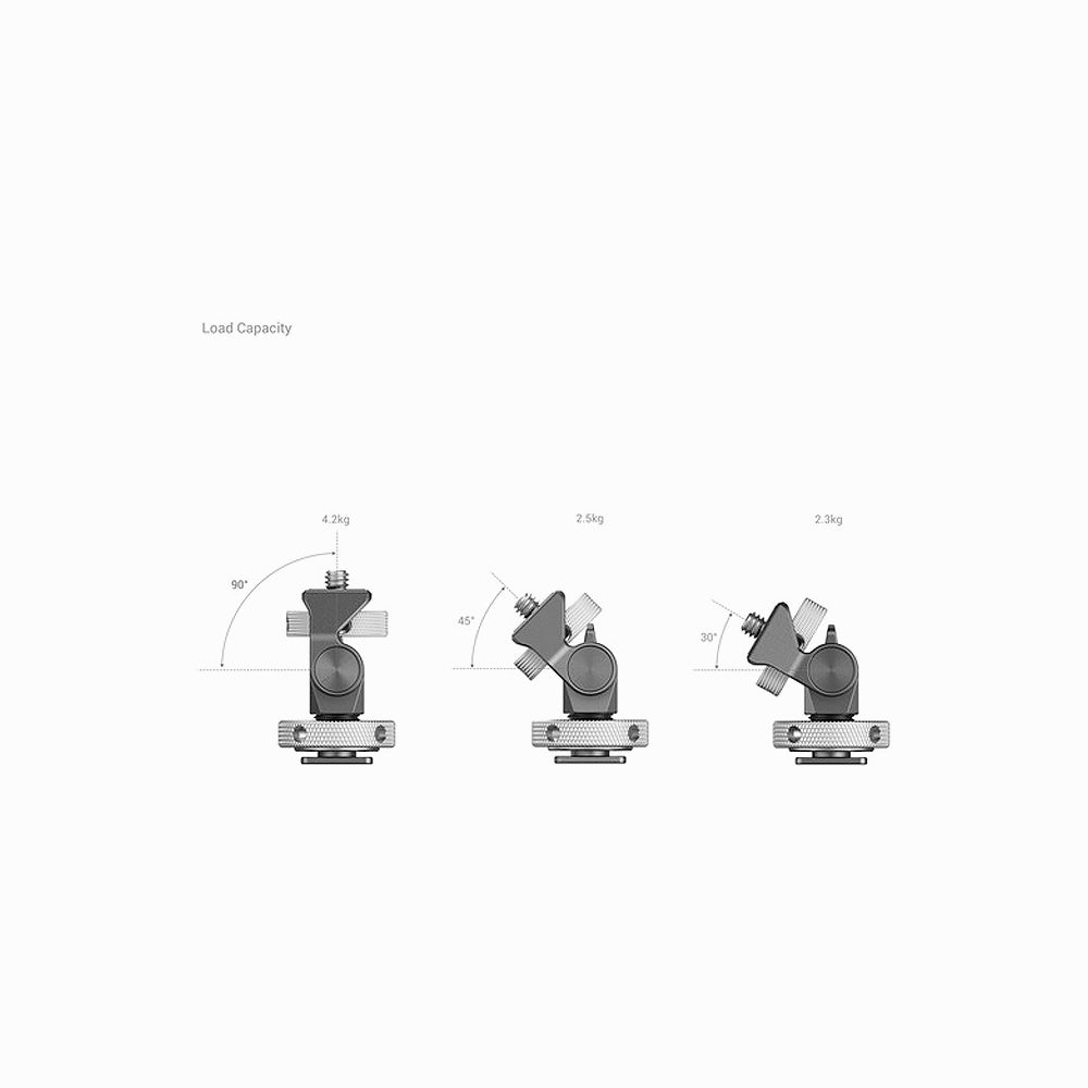 SmallRig Swivel and Tilt Adjustable Monitor Mount with Cold Shoe Mount 2905B