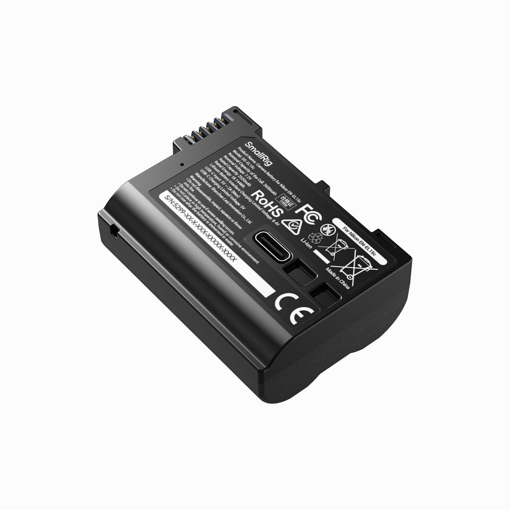 SmallRig USB-C Camera Battery with Power Display for Nikon EN-EL15c 5299