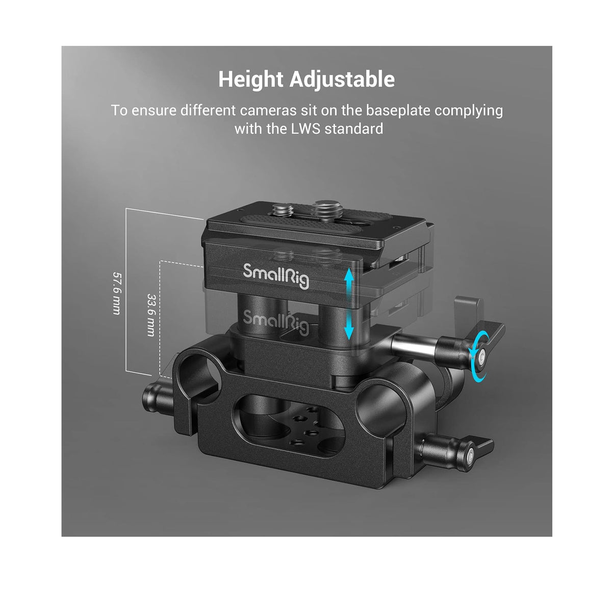 SmallRig Universal Arca-Type Mount Plate Kit (DBC2272B)