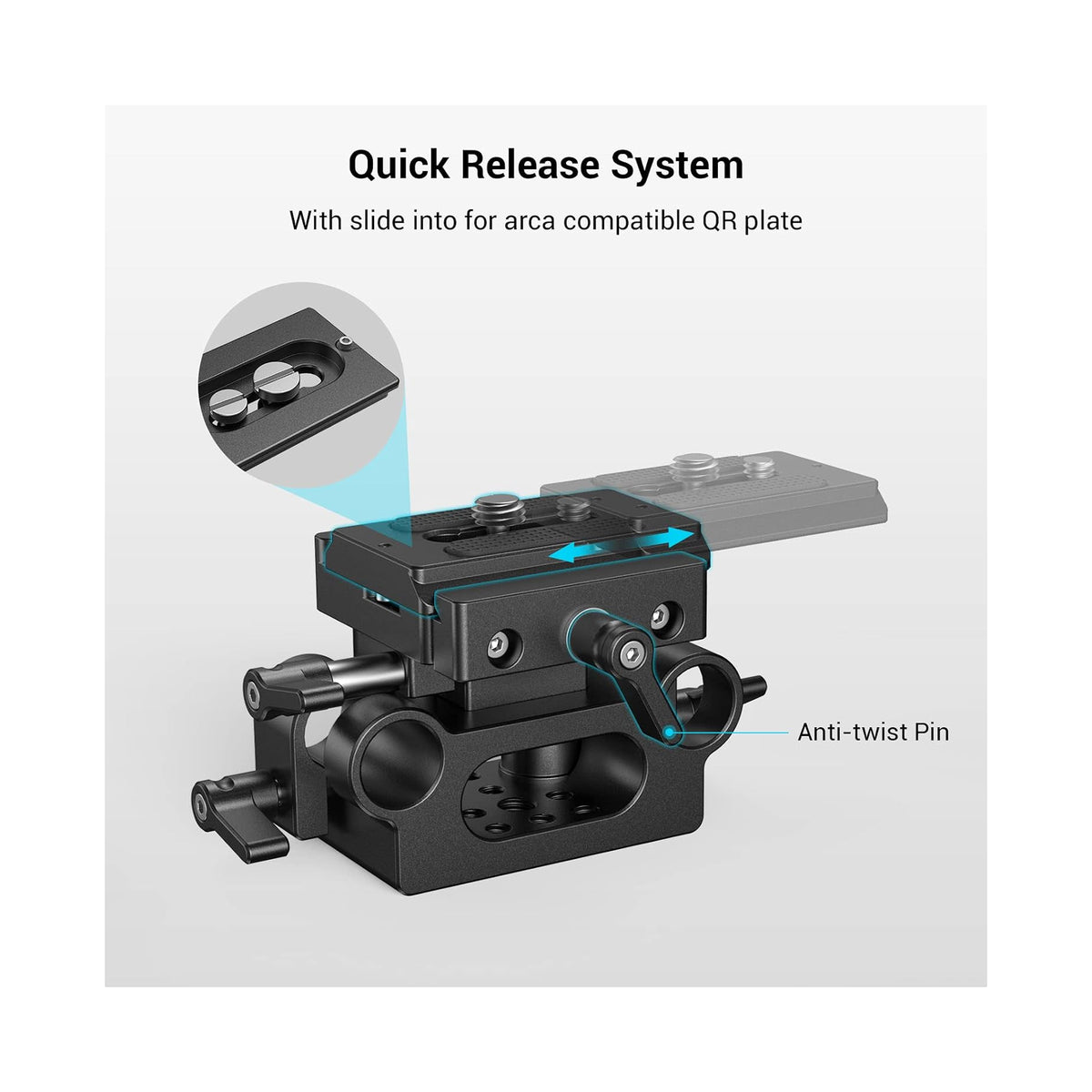 SmallRig Universal Arca-Type Mount Plate Kit (DBC2272B)